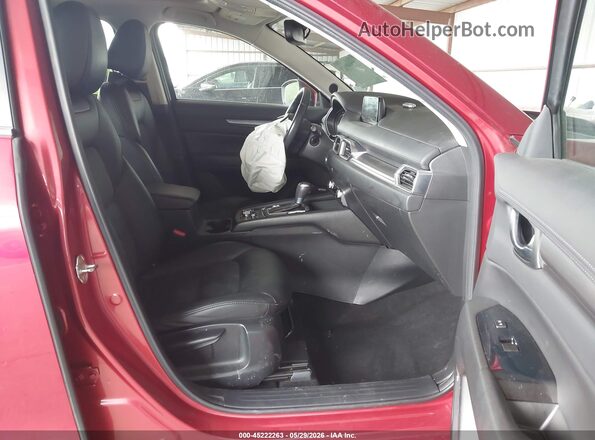 JM3KFACL8H0182584 2017 MAZDA CX-5 Red Вид салону спереду
