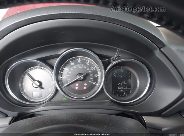 JM3KFACL8H0182584 2017 MAZDA CX-5 Red Вид задніх сидінь