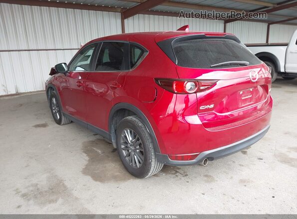 JM3KFACL8H0182584 2017 MAZDA CX-5 Red Задня ліва чверть