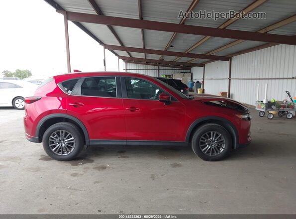 JM3KFACL8H0182584 2017 MAZDA CX-5 Red Вид задньої частини салону