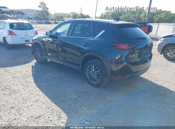 JM3KFACLXH0123648 2017 MAZDA CX-5 Black Trasero izquierdo