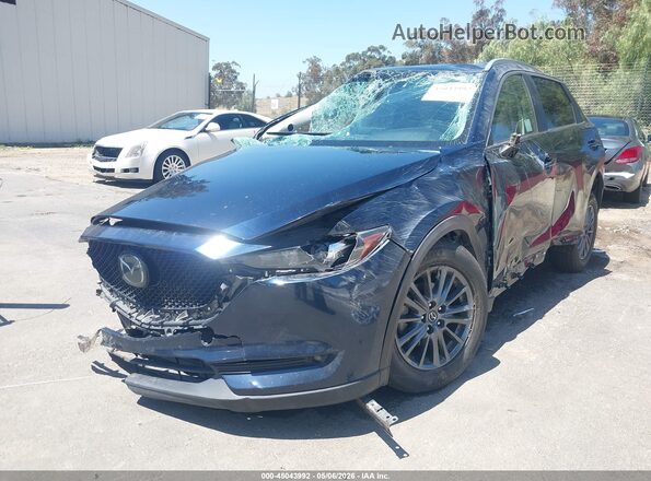 JM3KFACM1M0412257 2021 MAZDA CX-5 Blue Przód lewy