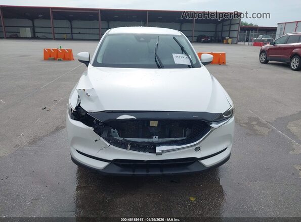 JM3KFACM2L1723043 2020 MAZDA CX-5 White Vista del cuadro de instrumentos