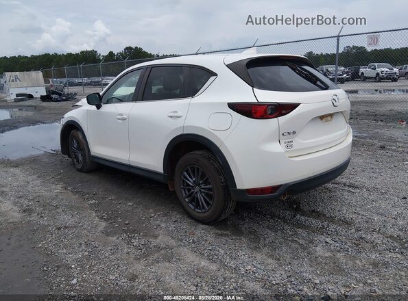JM3KFACM2M0329601 2021 MAZDA CX-5 White Հետևի ձախ