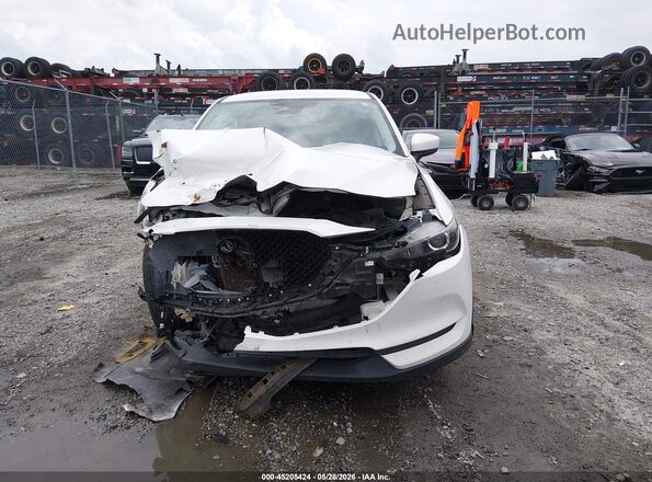 JM3KFACM2M0329601 2021 MAZDA CX-5 White Սալոնի հետևի տեսք
