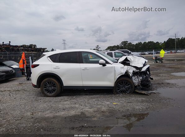 JM3KFACM2M0329601 2021 MAZDA CX-5 White Սալոնի 360 աստիճան տեսք