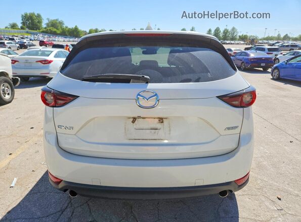 JM3KFACM3J0305657 2018 MAZDA CX-5 White უკანა ხედი
