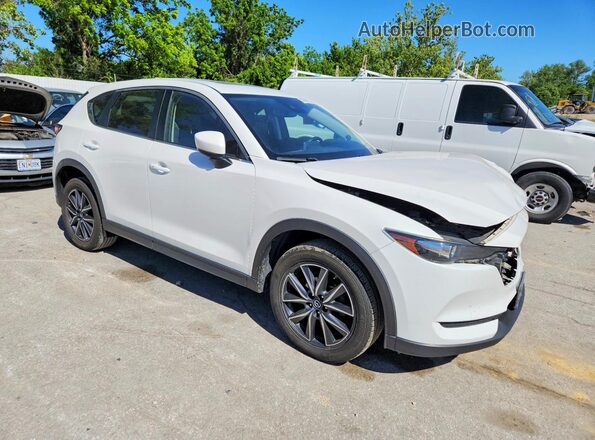 JM3KFACM3J0305657 2018 MAZDA CX-5 White წინა მარჯვენა