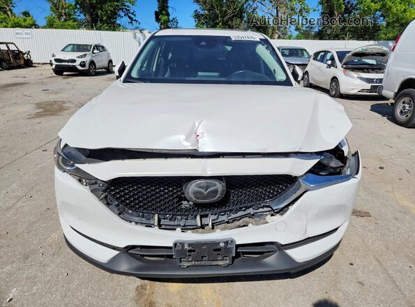 JM3KFACM3J0305657 2018 MAZDA CX-5 White წინა ხედი
