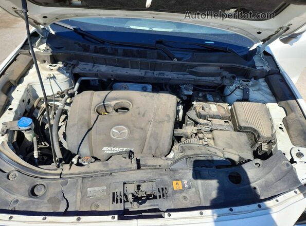 JM3KFACM3J0305657 2018 MAZDA CX-5 White ძრავის განყოფილების ხედი