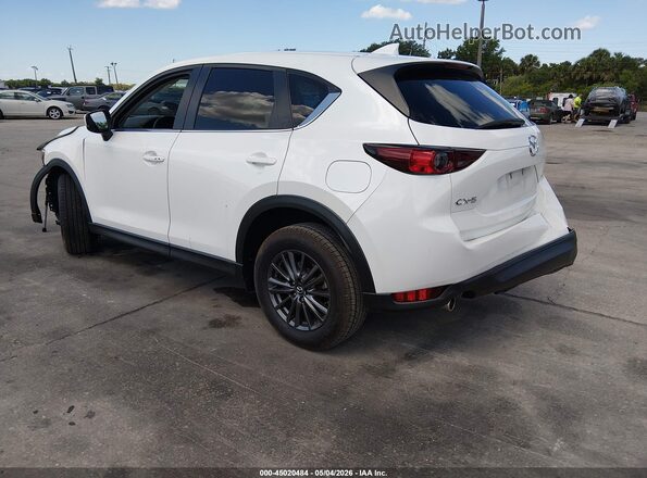 JM3KFACM3L0801531 2020 MAZDA CX-5 White უკანა მარცხენა