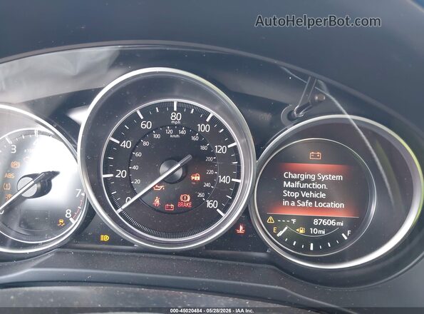 JM3KFACM3L0801531 2020 MAZDA CX-5 White უკანა სავარძლების ხედი