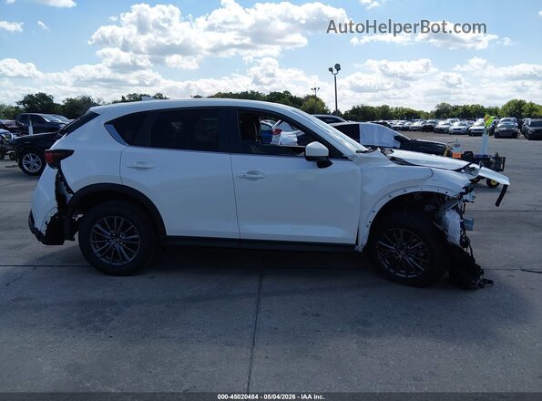 JM3KFACM3L0801531 2020 MAZDA CX-5 White სალონის 360-გრადუსიანი ხედი