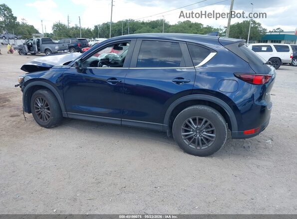 JM3KFACM3M1325681 2021 MAZDA CX-5 Navy Հետևի ձախ