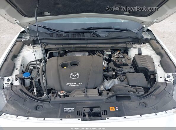 JM3KFACM4K1599422 2019 MAZDA CX-5 White Widok z tyłu