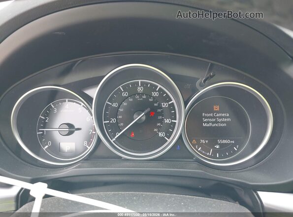 JM3KFACM4K1599422 2019 MAZDA CX-5 White Widok tylnych siedzeń