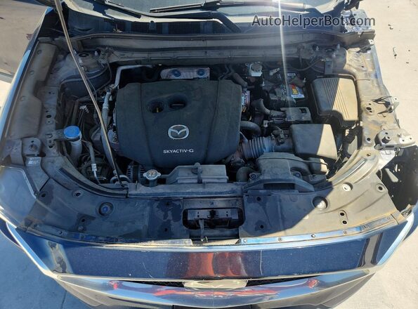 JM3KFACM4L0738133 2020 MAZDA CX-5 Синий Вид подкапотного пространства
