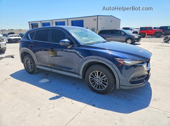 JM3KFACM4L0738133 2020 MAZDA CX-5 Синий Передняя правая четверть