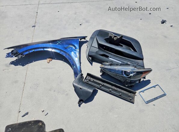 JM3KFACM4L0738133 2020 MAZDA CX-5 Синий Вид наклейки с VIN-кодом
