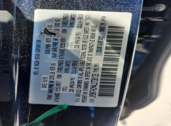 JM3KFACM4L0738133 2020 MAZDA CX-5 Синий Панорамный вид салона 360°