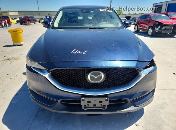 JM3KFACM4L0738133 2020 MAZDA CX-5 Синий Вид спереди