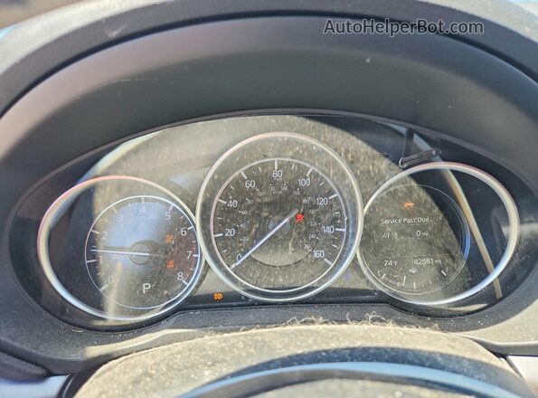 JM3KFACM4L0738133 2020 MAZDA CX-5 Синий Вид щитка приборов