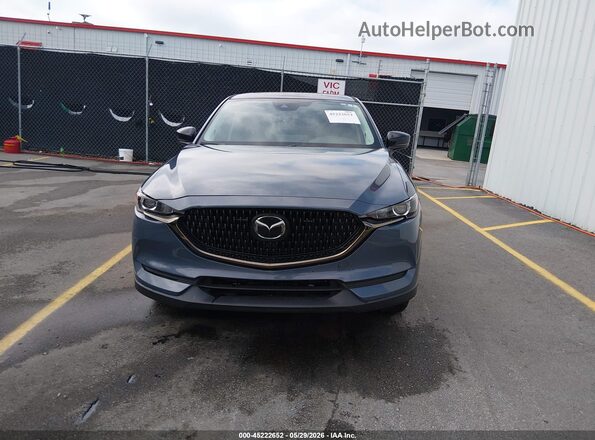 JM3KFACM4M0394353 2021 MAZDA CX-5 Blue Vista del cuadro de instrumentos