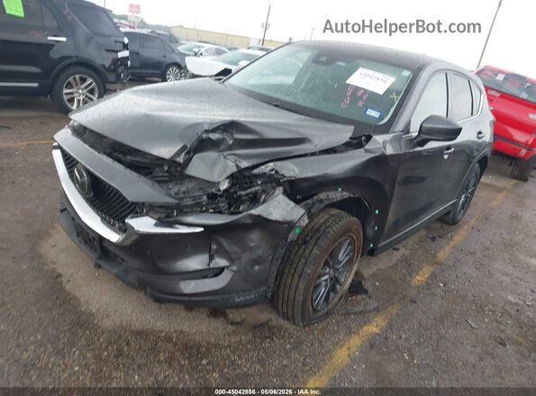JM3KFACM5L0763610 2020 MAZDA CX-5 Gray Առջևի ձախ երեք քառորդ տեսարան
