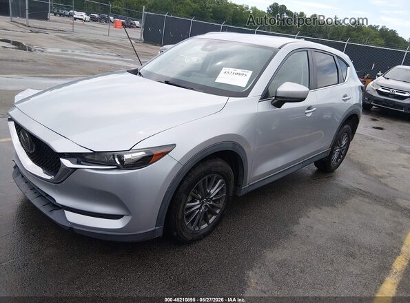 JM3KFACM6K1558676 2019 MAZDA CX-5 Gray Vista tres cuartos delantera izquierda