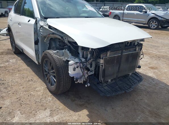 JM3KFACM6L0724783 2020 MAZDA CX-5 White Դիմացի տեսք