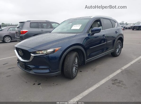 JM3KFACM6M0350726 2021 MAZDA CX-5 Dark Blue Front left