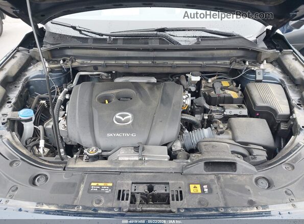 JM3KFACM6M0350726 2021 MAZDA CX-5 Dark Blue Rear view