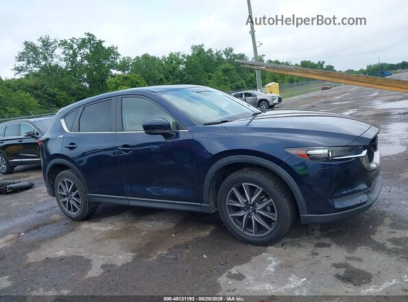 JM3KFACM7J1473103 2018 MAZDA CX-5 Blue Սալոնի հետևի տեսք