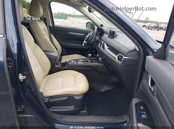 JM3KFACM7J1473103 2018 MAZDA CX-5 Blue Սալոնի դիմացի տեսք