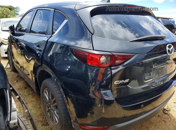 JM3KFACM7K1586342 2019 MAZDA CX-5 Черный Задняя левая четверть