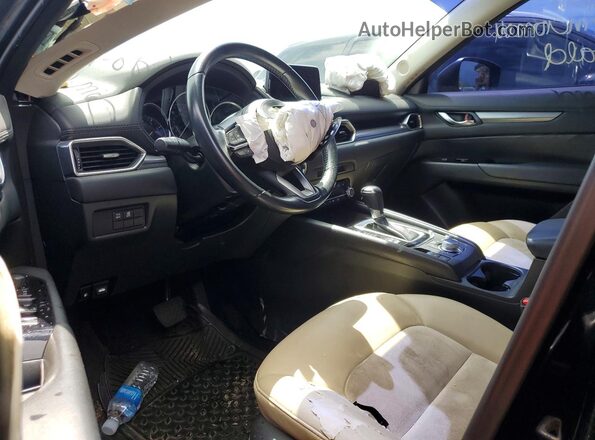 JM3KFACM7K1586342 2019 MAZDA CX-5 Черный Вид салона спереди