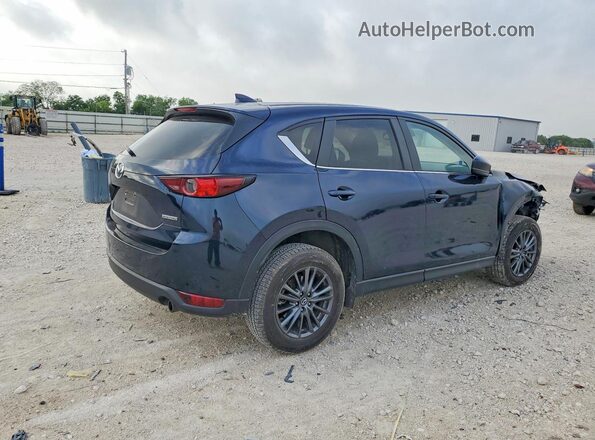 JM3KFACM7L1837121 2020 MAZDA CX-5 Blue Trasero derecho