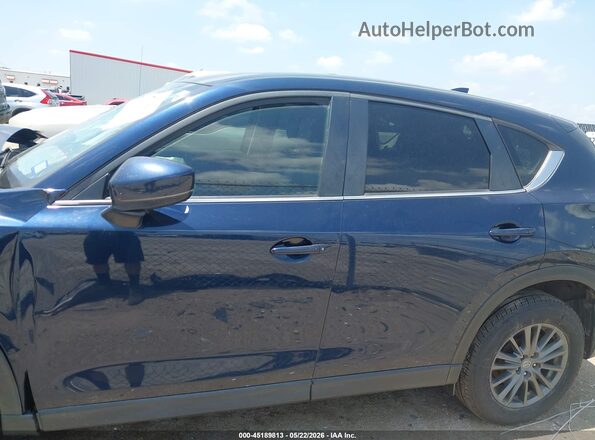 JM3KFACM7M0315676 2021 MAZDA CX-5 Blue Սալոնի հետևի տեսք