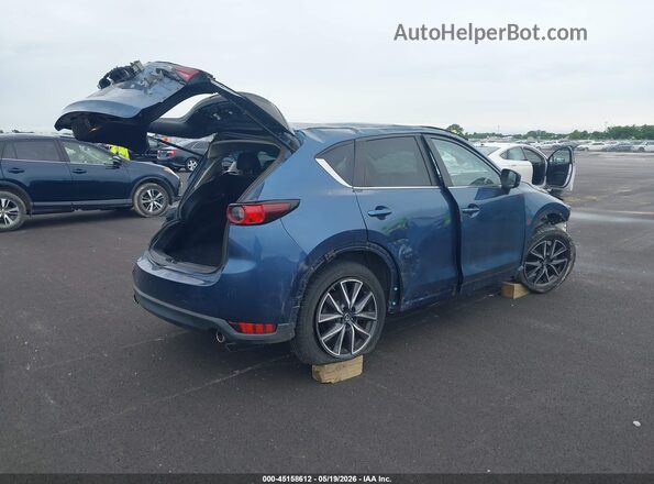 JM3KFACM9J0330563 2018 MAZDA CX-5 Blue უკანა მარჯვენა