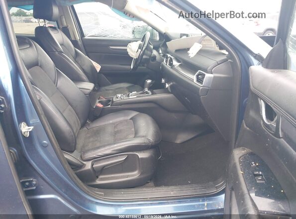 JM3KFACM9J0330563 2018 MAZDA CX-5 Blue წინა სალონის ხედი