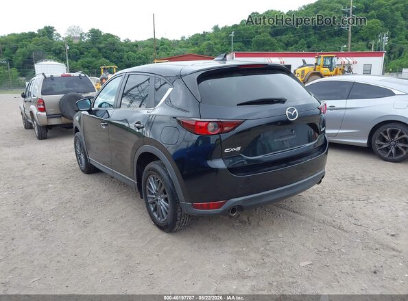 JM3KFACMXK1574685 2019 MAZDA CX-5 Черный Задняя левая четверть