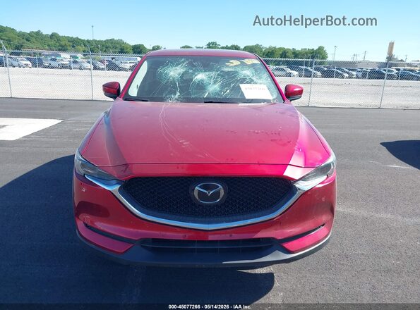 JM3KFADL1H0161378 2017 MAZDA CX-5 Red Vista del cuadro de instrumentos