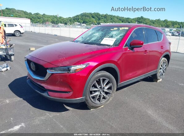 JM3KFADL1H0161378 2017 MAZDA CX-5 Red Vista tres cuartos delantera izquierda