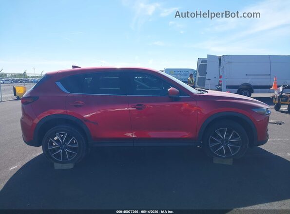 JM3KFADL1H0161378 2017 MAZDA CX-5 Red Vista interior trasera