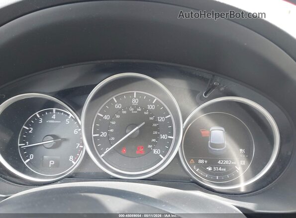 JM3KFADL8H0210348 2017 MAZDA CX-5 Red Հետևի նստատեղերի տեսք