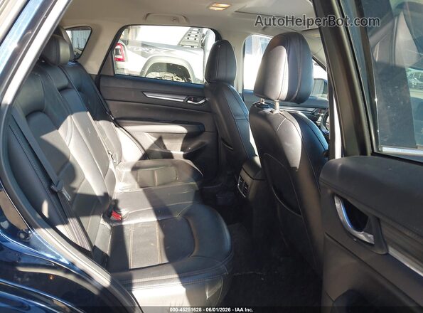 JM3KFADM1J1326919 2018 MAZDA CX-5 Blue VIN კოდის სტიკერის ხედი