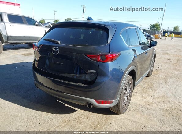 JM3KFADM1J1326919 2018 MAZDA CX-5 Blue უკანა მარჯვენა