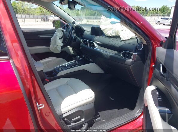 JM3KFADM1L0721904 2020 MAZDA CX-5 Красный Вид салона спереди