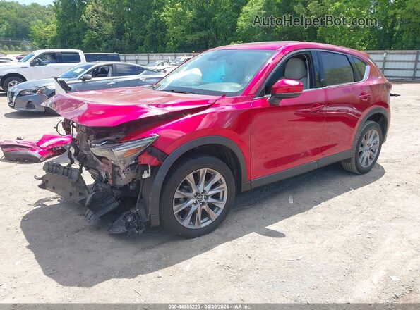 JM3KFADM1L0721904 2020 MAZDA CX-5 Красный Передняя левая четверть
