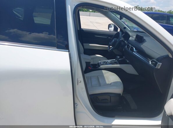 JM3KFADM1L0837958 2020 MAZDA CX-5 White Widok wnętrza z przodu
